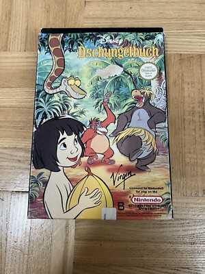 Nintendo NES Dschungelbuch mit OVP CIB