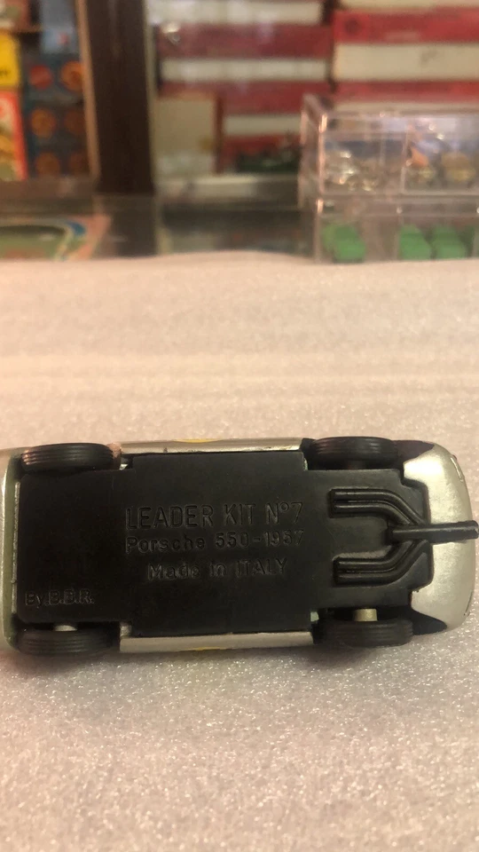 Porsche 550 kit Montato BBR scala 1/43 vintage Come Da Foto Molto Bello - Immagine 4 di 4