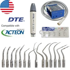 Woodpecker DTE Dental Ultrasonic Scaler LED HD-7L Handpiece ACTEON Piezo Tips H3