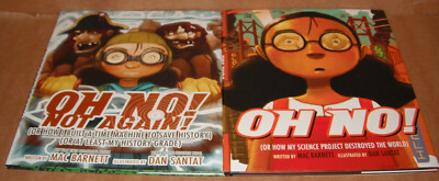 Oh No! & Oh No! Not Again! Book Set by Mac Barnett Hardcover