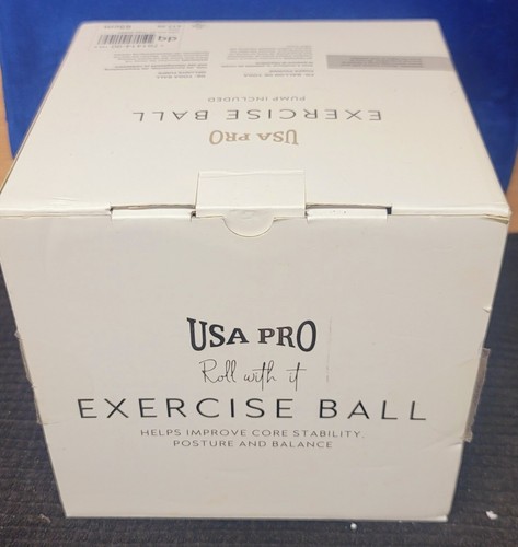 Usa Pro Roll With It Exercise Ball Size 65cm With Pump Included