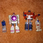 Vintage Transformer And Power Ranger Lot Of 4 With 1980s G1 Optimus Prime!