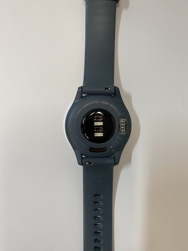 Garmin Vivomove 3S, 39 mm, silber - blaues Silikonband (guter Zustand) - Bild 3 von 3