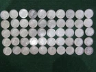 1963 Roosevelt Silver Dimes Roll of 50 - Lot14