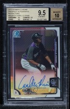 2015 Bowman Chrome Prospects Refractor Correlle Prime BGS 9.5 GEM MINT Auto 0m0
