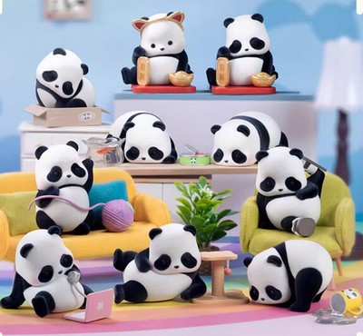 52TOYS Panda Roll Pandas Also Cats Series Blind Box Confirmed Figure Cute Gifts