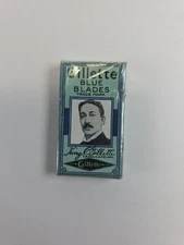 Vintage Gillette Blue Blades Razor Blades in Original Package