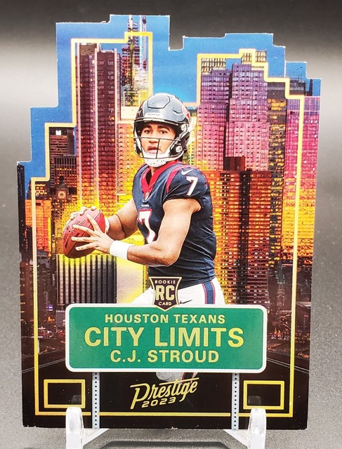 💥2023 Panini Prestige City Limits C.J. Stroud RC Case Hit #CL-2 Texans