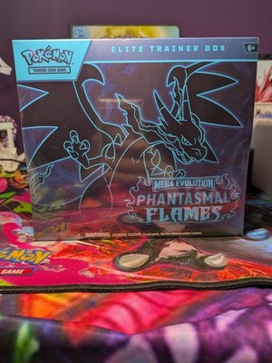 Pokemon: Mega Evolution - Phantasmal Flames - Elite Trainer Box (Sealed)