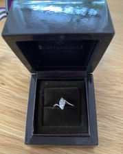 Beaverbrooks Diamond Ring With Paperwork