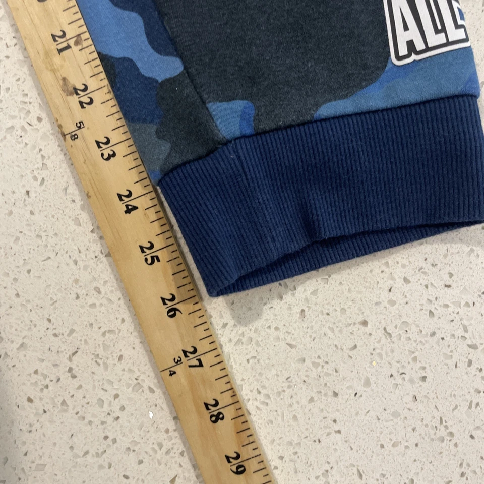 Pantalones deportivos Converse jóvenes niños 12/13 Y azul camuflaje multicolor bolsillo logotipo. Foto 4 de 4