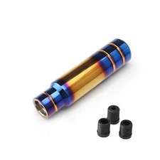 Aluminum Weighted Shift knobs, Universal Burnt Blue Long Shift knob Automatic