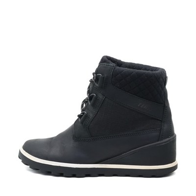 L.L. Bean Damen Tek2.5 Stiefel Schwarz Synthetik Profilsohle Winterstiefel EU 40