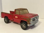 Vintage Tonka Red Dodge Pickup Truck Pressed Steel