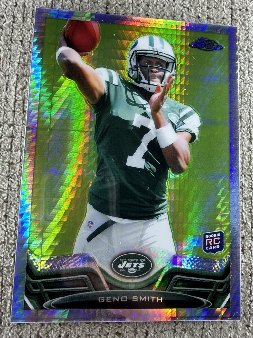 2013 Topps Chrome Prism Refractor Geno Smith (RC) #21 New York Jets /260