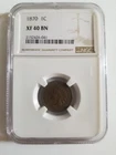 1870 Indian Head Cent — photo from another recent sale