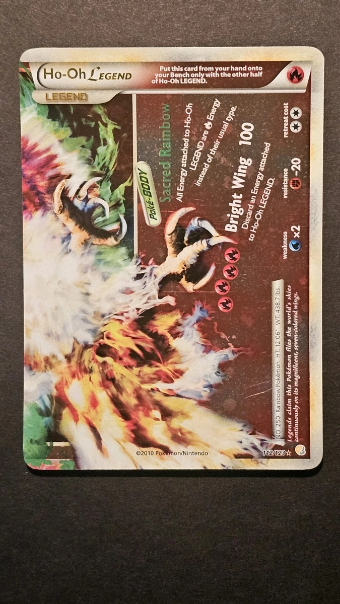 Ho-Oh Pokmon TCG Heartgold & Soulsilver Ultra Rare Individual Collectible  Card Game Cards for sale | eBay