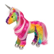 Douglas Joy Rainbow Princess Unicorn Plush Stuffed Animal 770 New with Tags