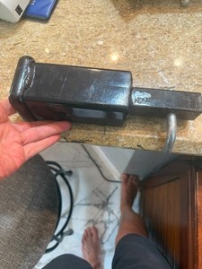 UHaul Trailer Hitch Receiver Tube Adapter 2 1.25 D-185-50 Bike Rack Accessory