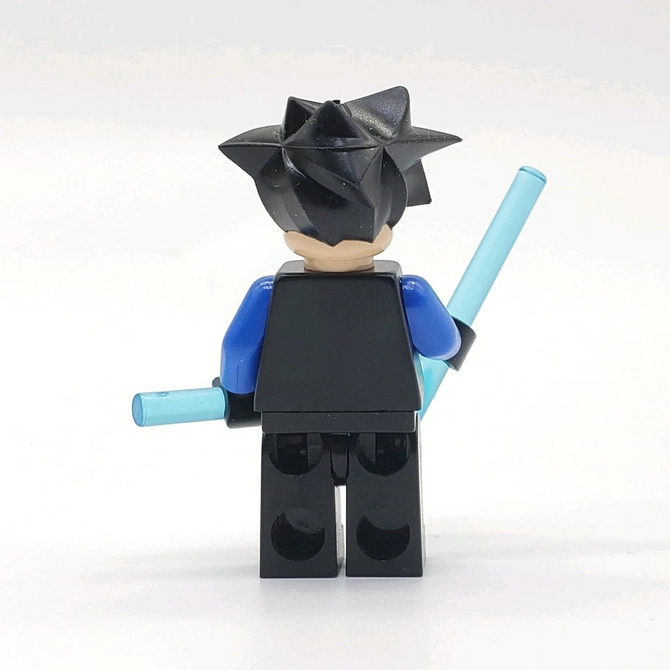 Lego Classic Nightwing Minifigure 7785 Arkham Asylum 2006 Batman I DC Superhero - Image 2 of 2