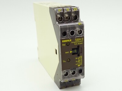 Industrie-Zeitrelais EBERLE SBA-2 Time Relay Ansprechverzögert 2W 0,5...10sec