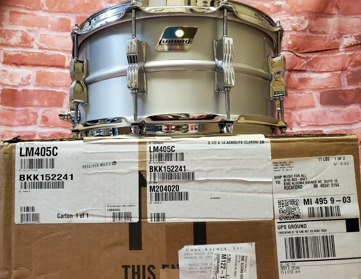 Ludwig on sale acrolite 6.5