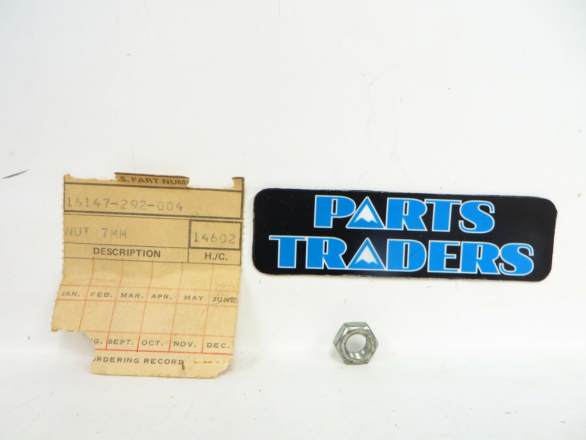 NOS Genuine Honda Carburetor Throttle Lever Nut Motosport 350