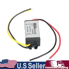 Waterproof Converter 24V To Dc 12V Step Down Volt Module Power Supply 5A 60W USA
