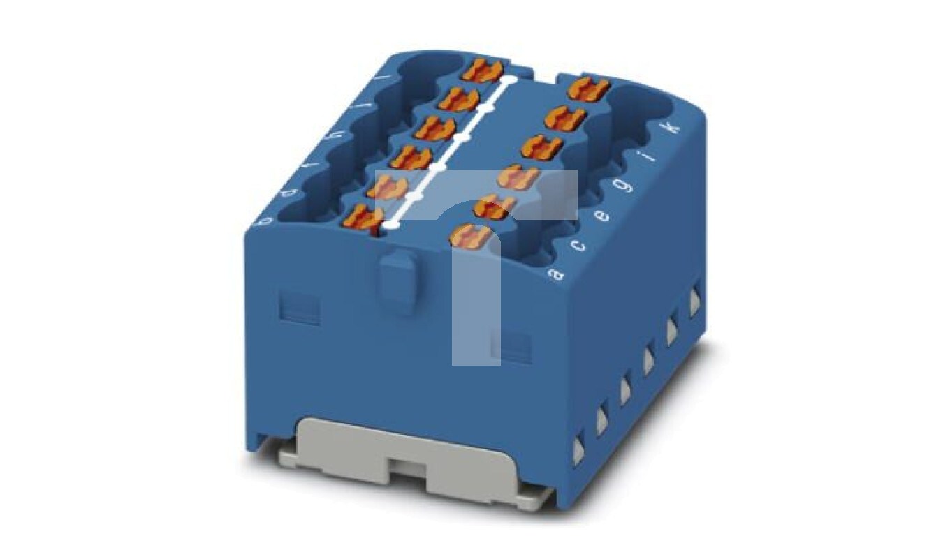 Distribution block PTFIX 12X1.5 BU 3002763 /T2UK