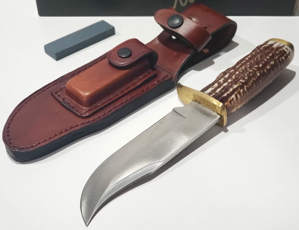 Cuchillo de caza Schrade Uncle Henry nuevo GEN PRO Hunter 171UH Staglon desollador Foto 3 de 4