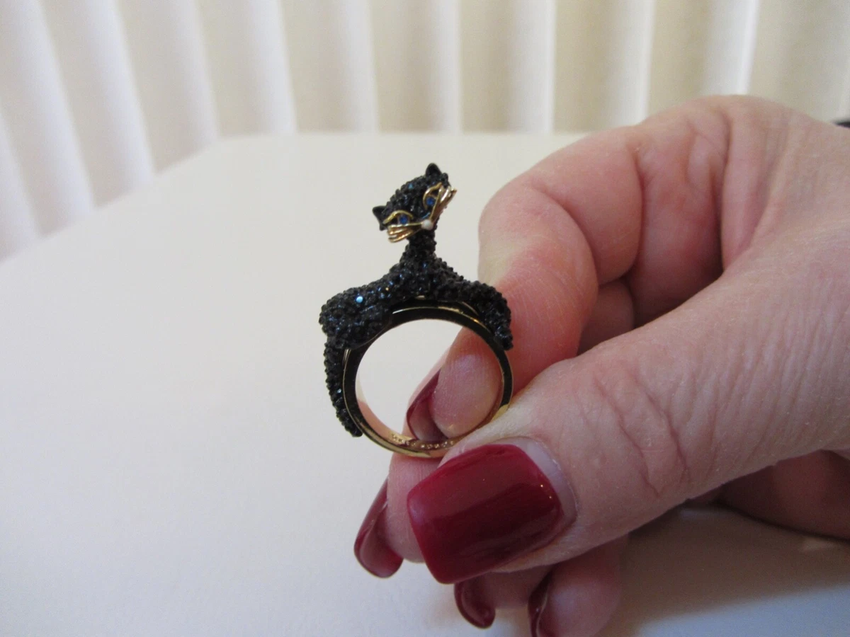 Kate spade cat phone best sale ring