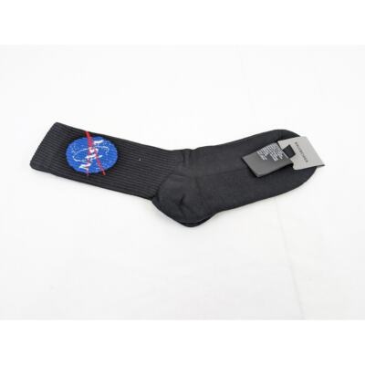 Balenciaga Cotton Space Socks in Black BNWT L