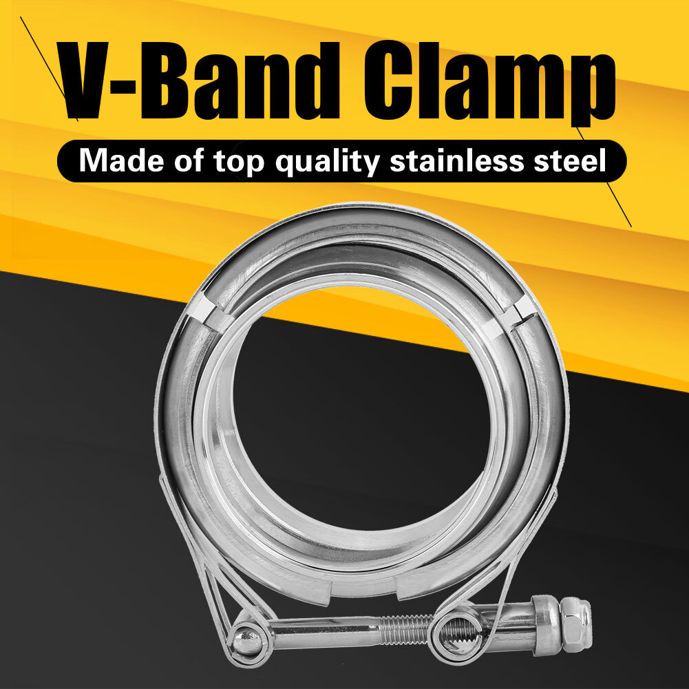 3 V Band Clamp Exhaust V Band Turbo Housing Stainless Steel Turbo Clamp Kit Male Female Flange Kit - China Pipe 3 Inch V Band Clamp - Foto 7