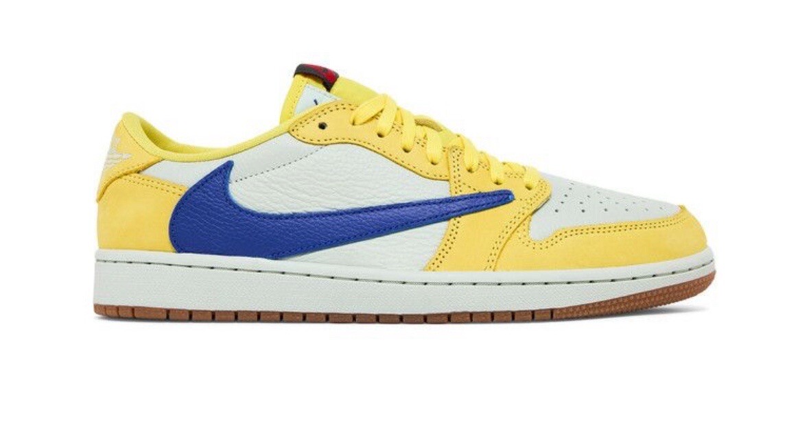 Size 9 - Travis Scott x Air Jordan 1 Retro OG SP Low Canary W | eBay