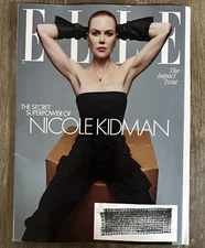 Elle Magazine April 2024 The Secret Superpower of Nicole Kidman Impact Issue