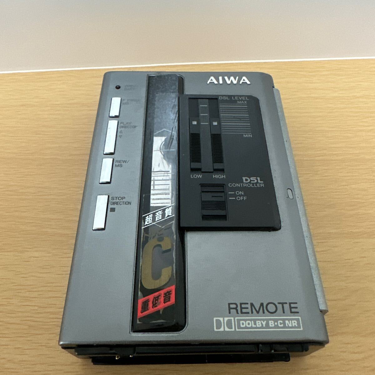 AIWA  CassetteBoy  HS−R10 JUNK AIWA HS-R10 Stereo Cassette Player Walkman Vintage