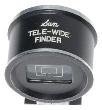 Sun Tele-wide universal Frame finder vintage camera accessory fits hot shu