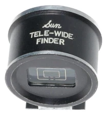 Sun Tele-wide universal Frame finder vintage camera accessory fits hot shu