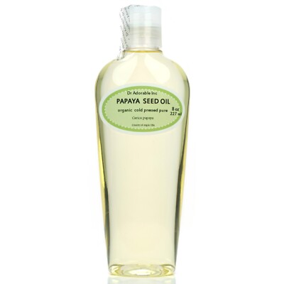 Premium Papaya Seed Oil Pure Organic Fresh Skin Care Health Hair Care Nails
