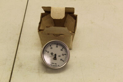 #ad McDaniel Controls INC Little John Air Pressure gauge 0 60 psi New in Box $29.99