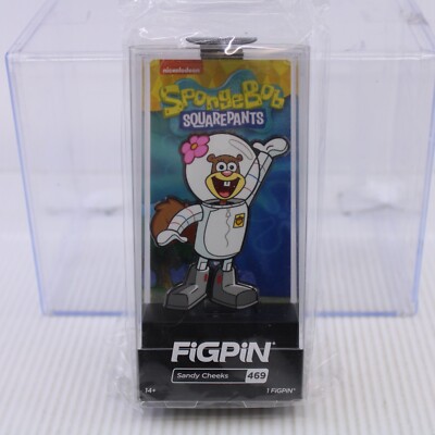 #21 JQ FiGPiN Locked Nickelodeon Spongebob Squarepants Sandy Cheeks 469