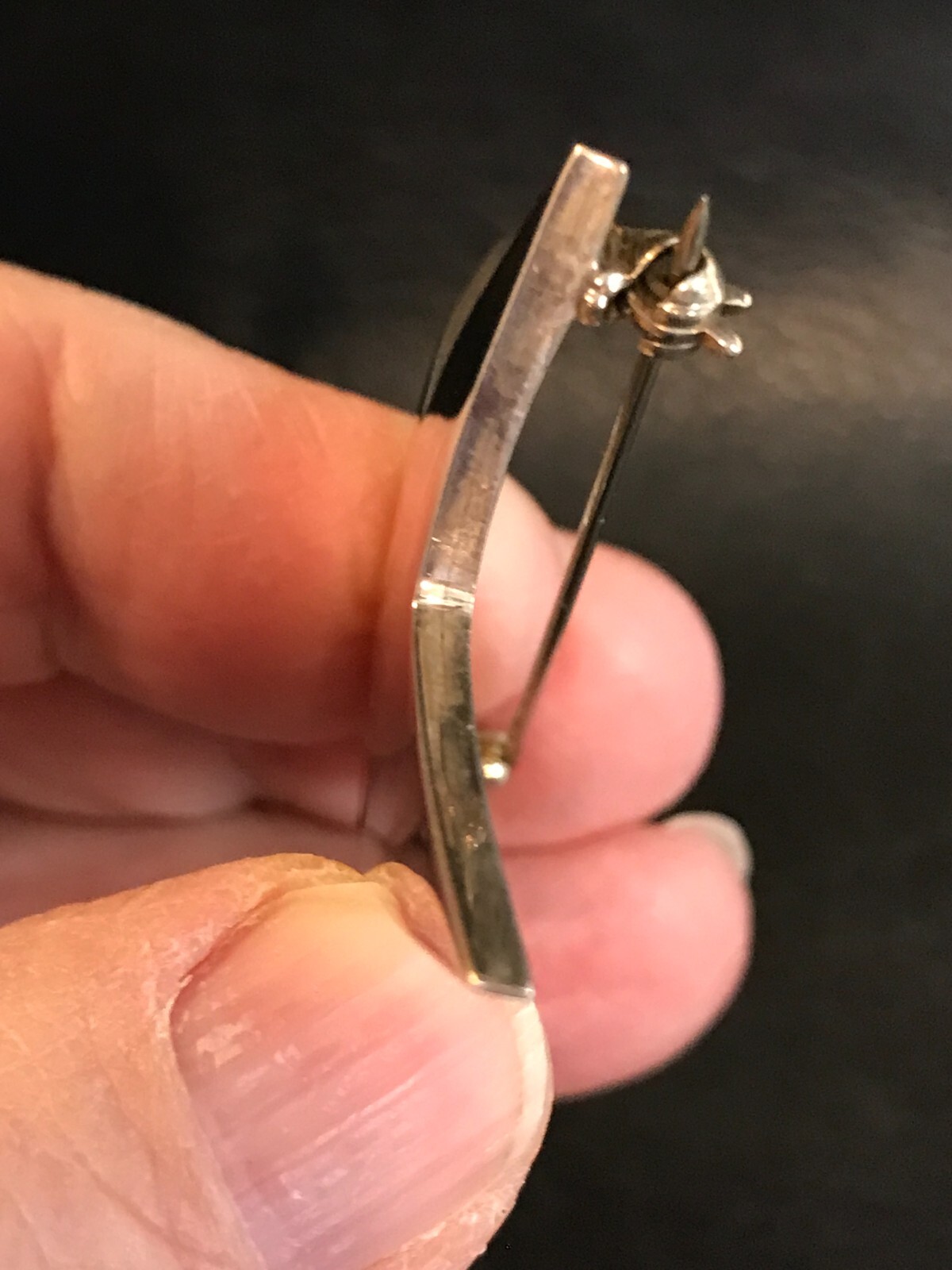 Sterling Silver Solid Quality Handmade 5-Pointed … - image 9