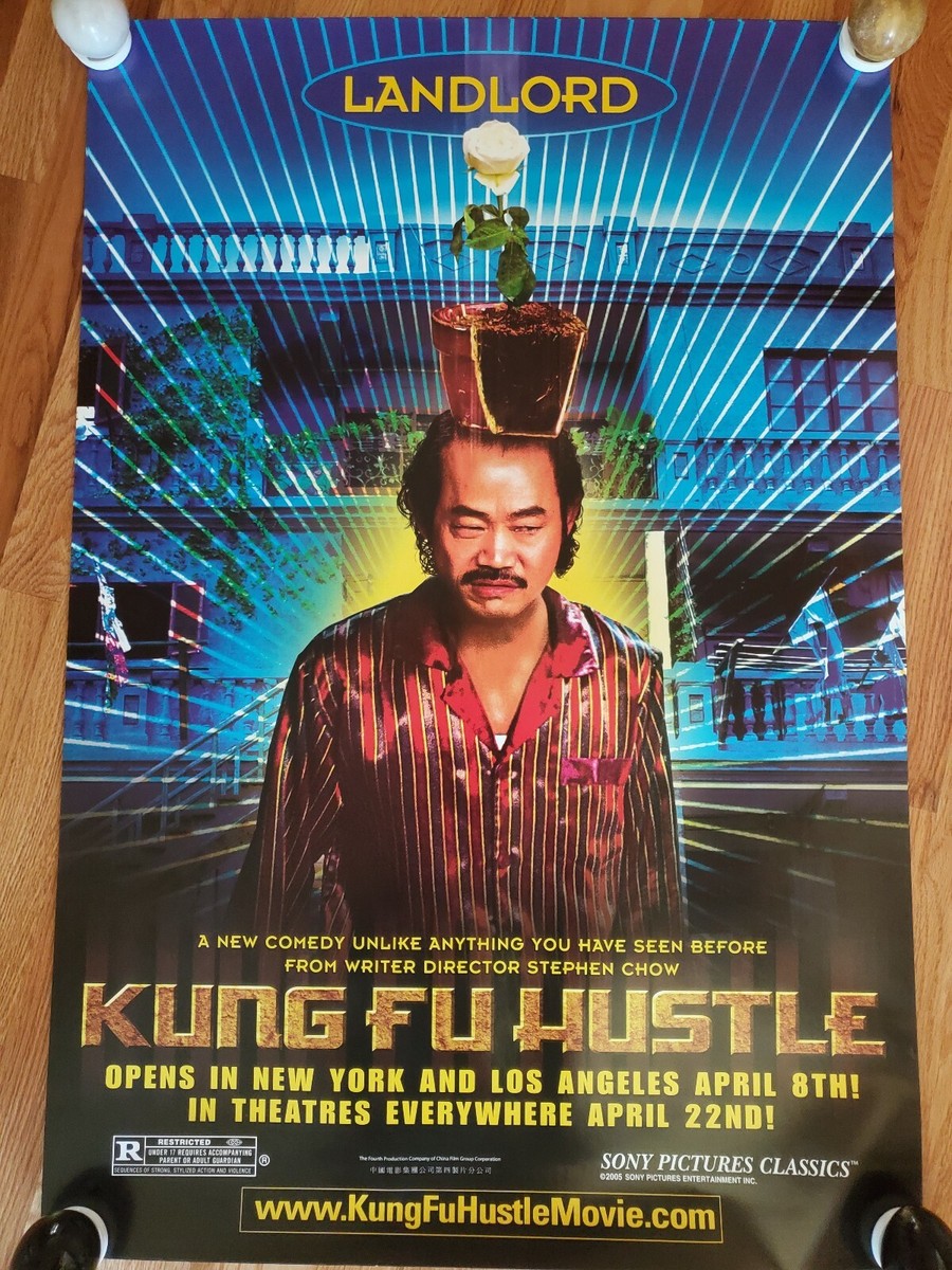 KUNG FU HUSTLE - LANDLORD 2005 Movie Release Poster PROMO ONLY