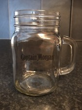 Captain Morgan Glass Jar New