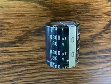 Replacement Main Filter Capacitor for Marantz Pioneer Nichicon 6800 uf 80v 35mm