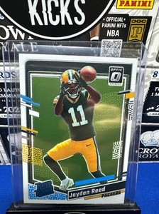 2023 Panini Donruss Optic - Rated Rookie #239 Jayden Reed (RC)