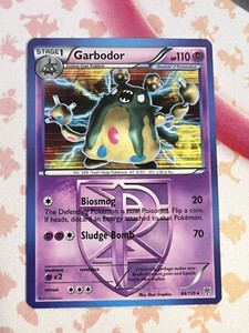 Pokémon TCG Garbodor Black and White Plasma Storm 66/135 Holo Holo Rare
