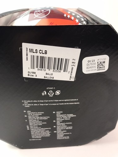 Fußball Ball Größe 3 Adidas NATIVO MLS 2021 Futebol Bola Pelota MatchBall Jugend - Bild 7 von 7