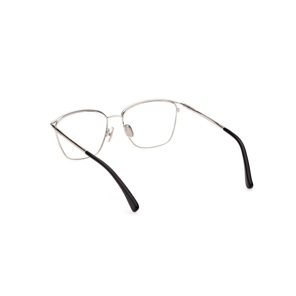 MAXMARA 長方形フレムメカネ MM5056 016 Max Mara MM5056 016 Silver Metal Optical Eyeglasses Frame 54