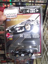 Auto World 1/64 1966 Ford GT40 2 black NIB